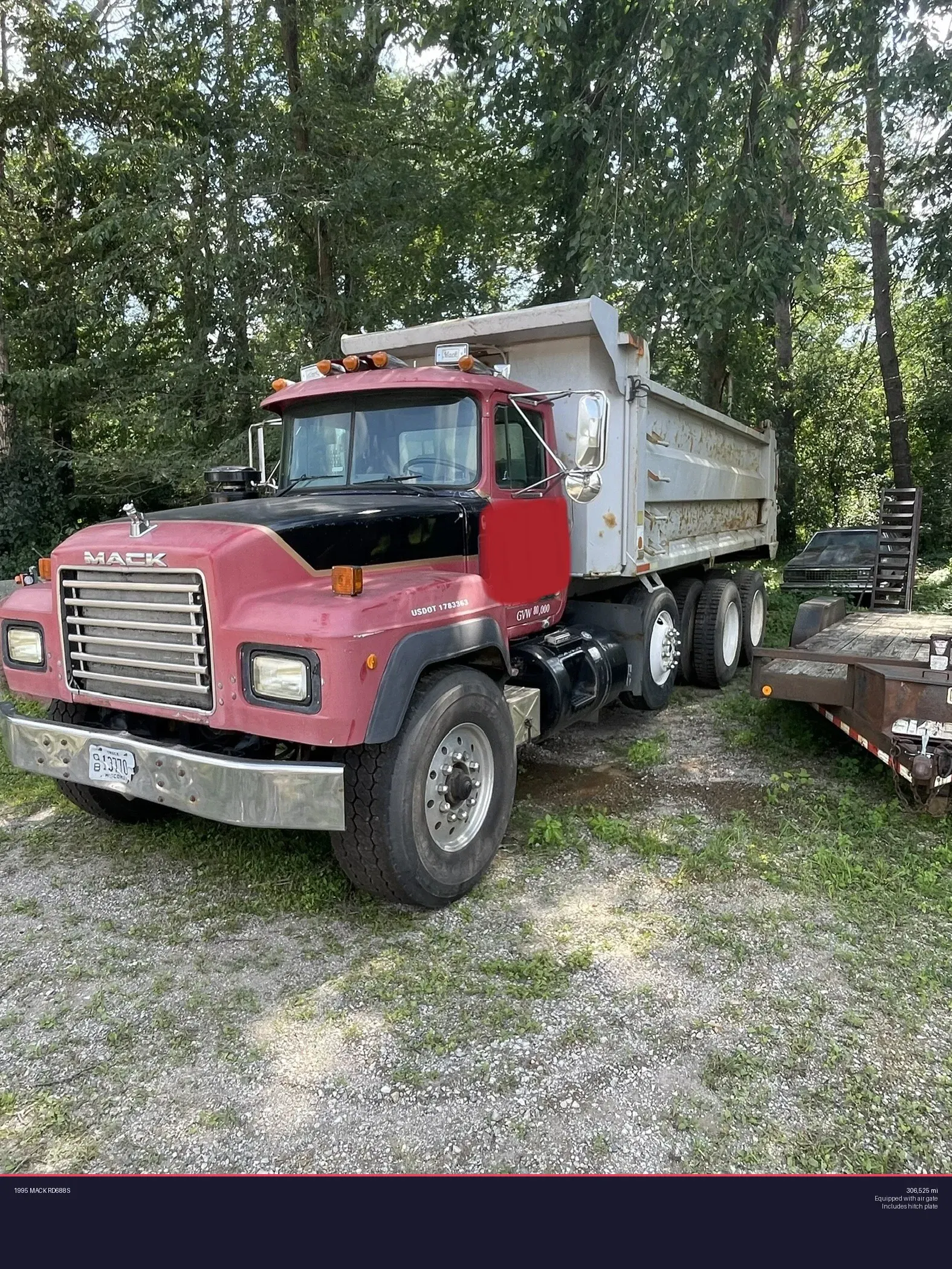 1995 Mack RD688S Equipment Image0