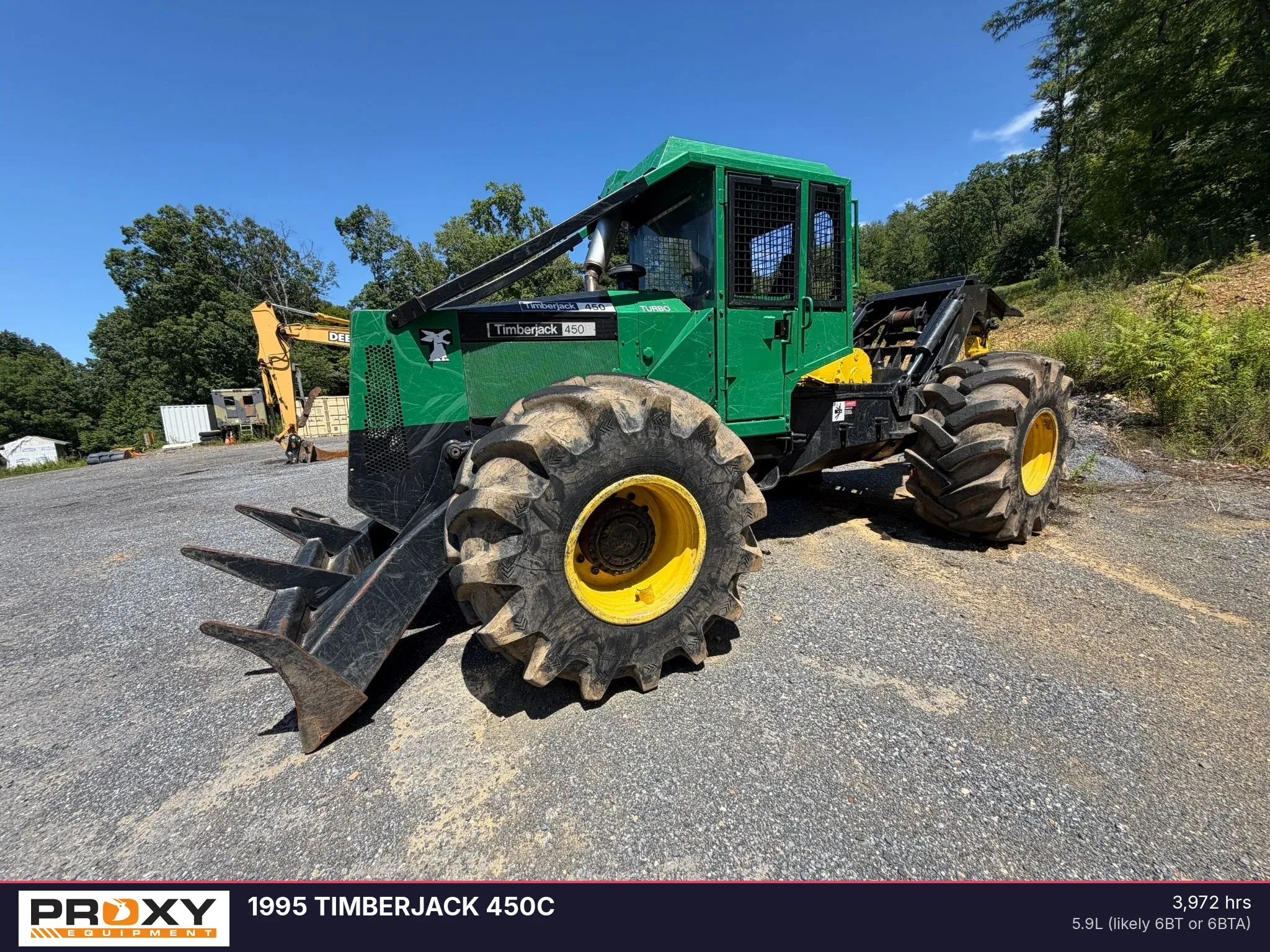 1995 Timberjack 450C Equipment Image0