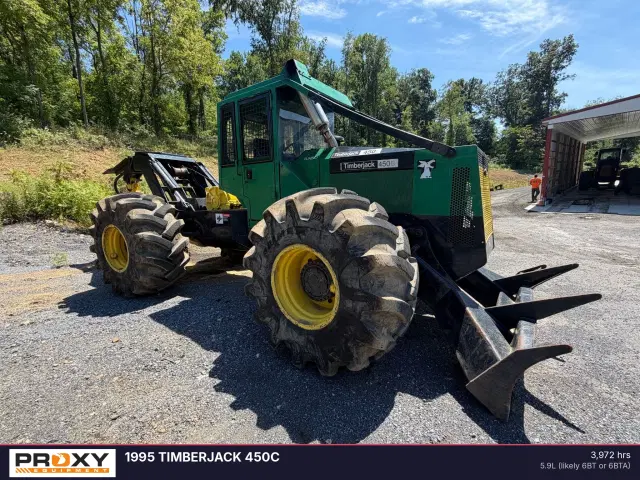 Image of Timberjack 450C equipment image 3