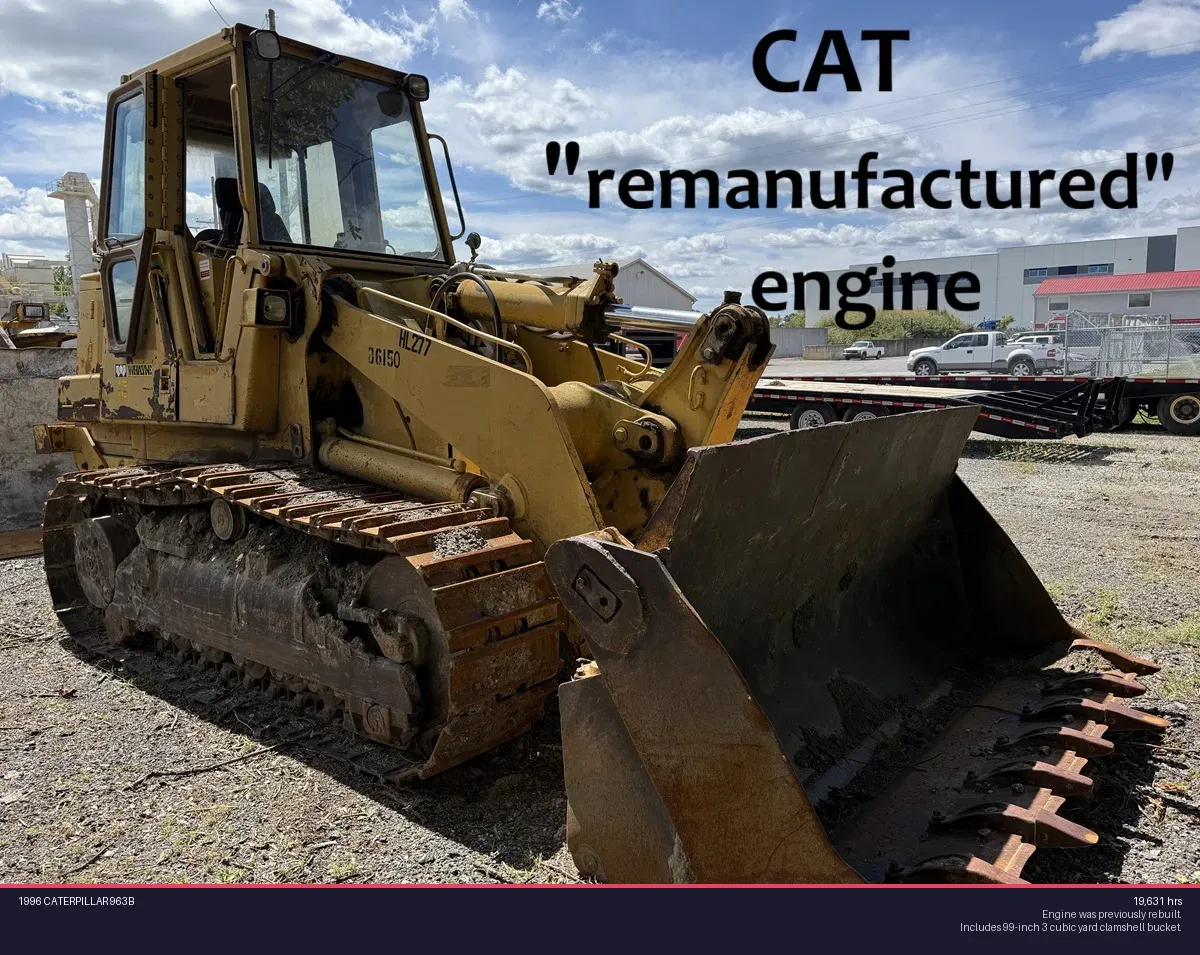 1996 Caterpillar 963B Equipment Image0