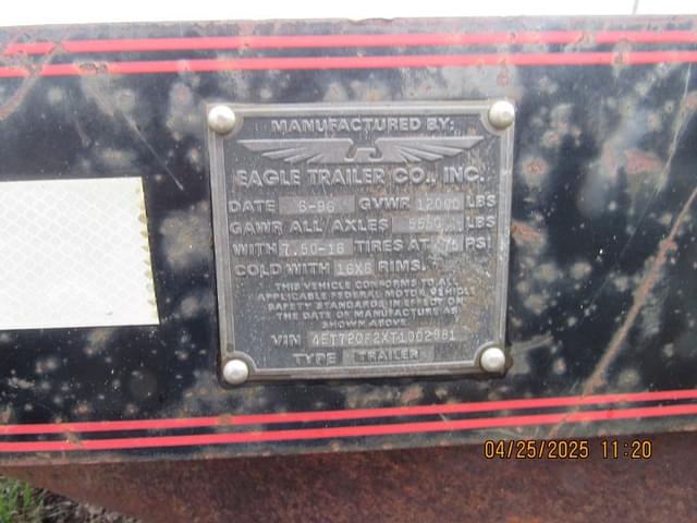 Image of Eagle Trailer Co Undetermined equipment image 4