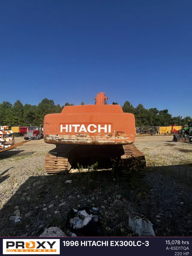 Image of Hitachi EX300LC-3 equipment image 4