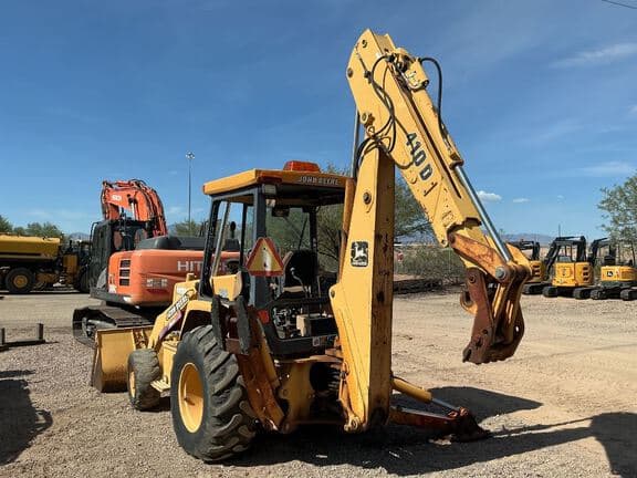 Image of John Deere 410D equipment image 4