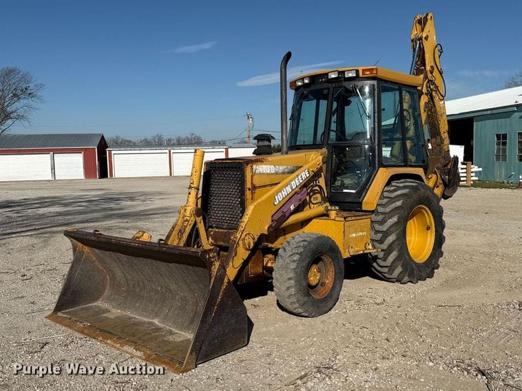 1996 John Deere 410D Equipment Image0