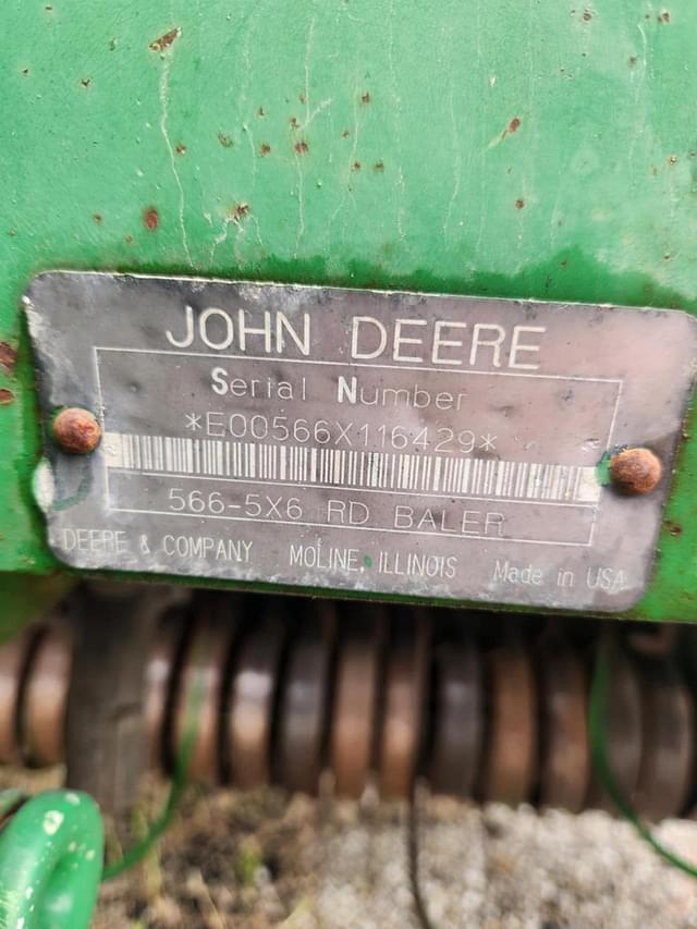 Image of John Deere 566 equipment image 1