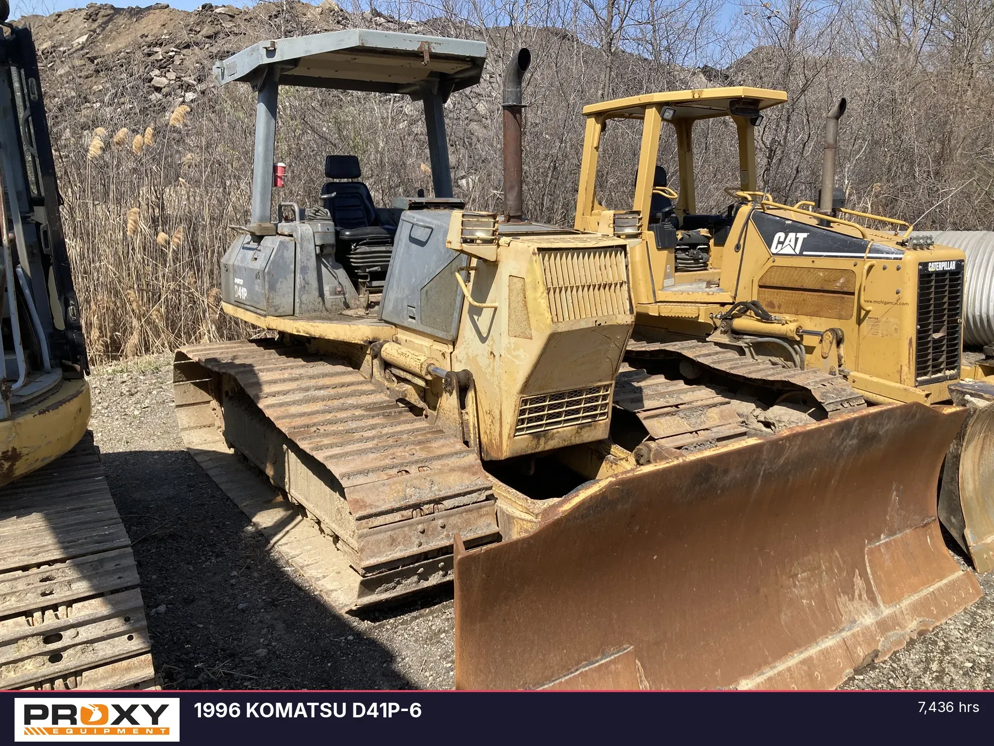 1996 Komatsu D41P-6 Equipment Image0