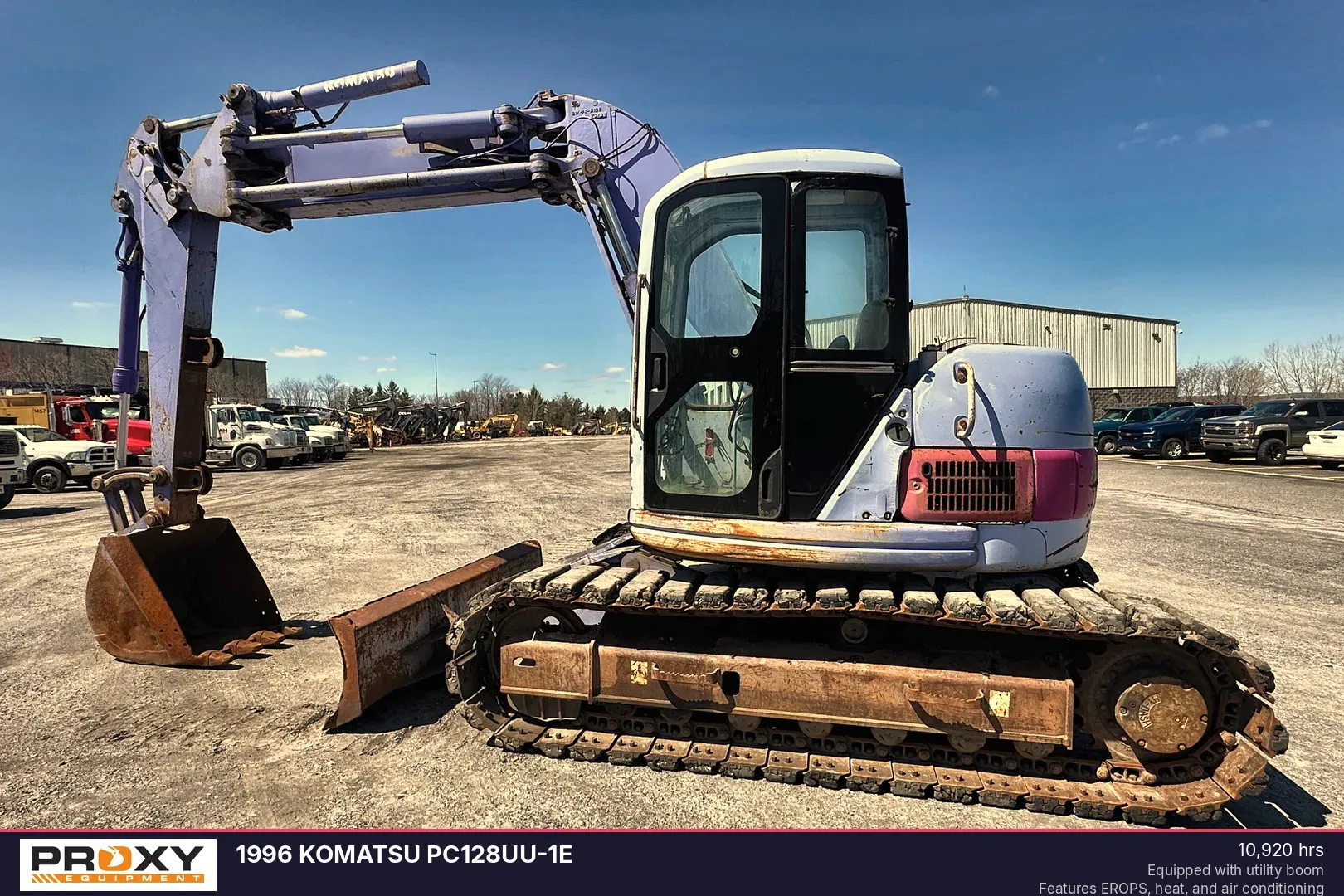 1996 Komatsu PC128UU-1E Equipment Image0