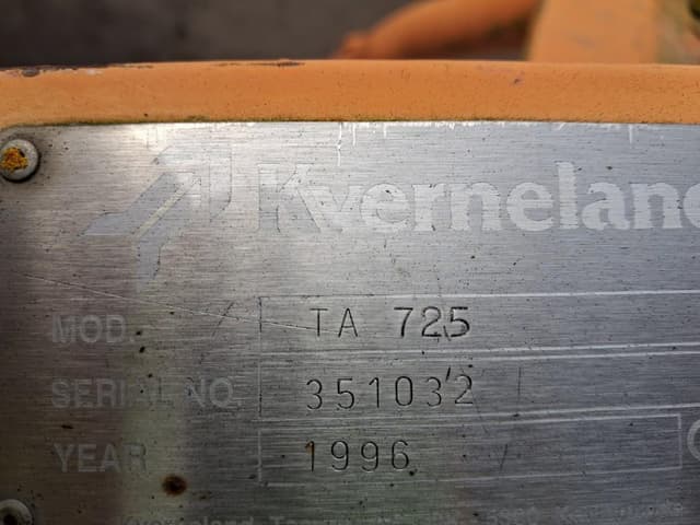 Image of Kverneland TA725 equipment image 4