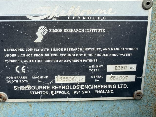 Image of Shelbourne Reynolds CX84 equipment image 1
