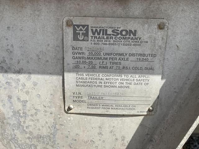 Image of Wilson DWH-400C equipment image 3