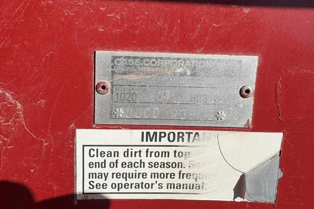 Image of Case IH 1020 Image 1