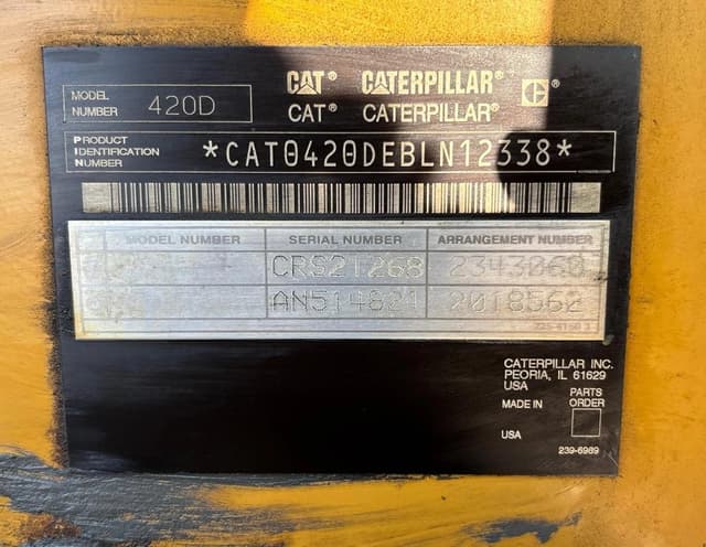 Image of Caterpillar 420D equipment image 3