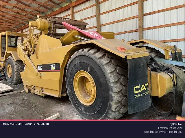Image of Caterpillar 615C Series II equipment image 3