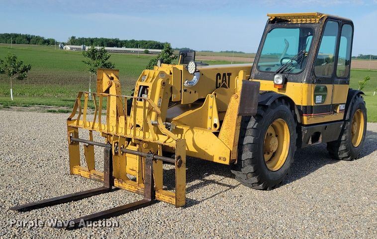 SOLD - 1997 Caterpillar TH63 Lot No. DG0633 Construction with 6,842 Hrs ...