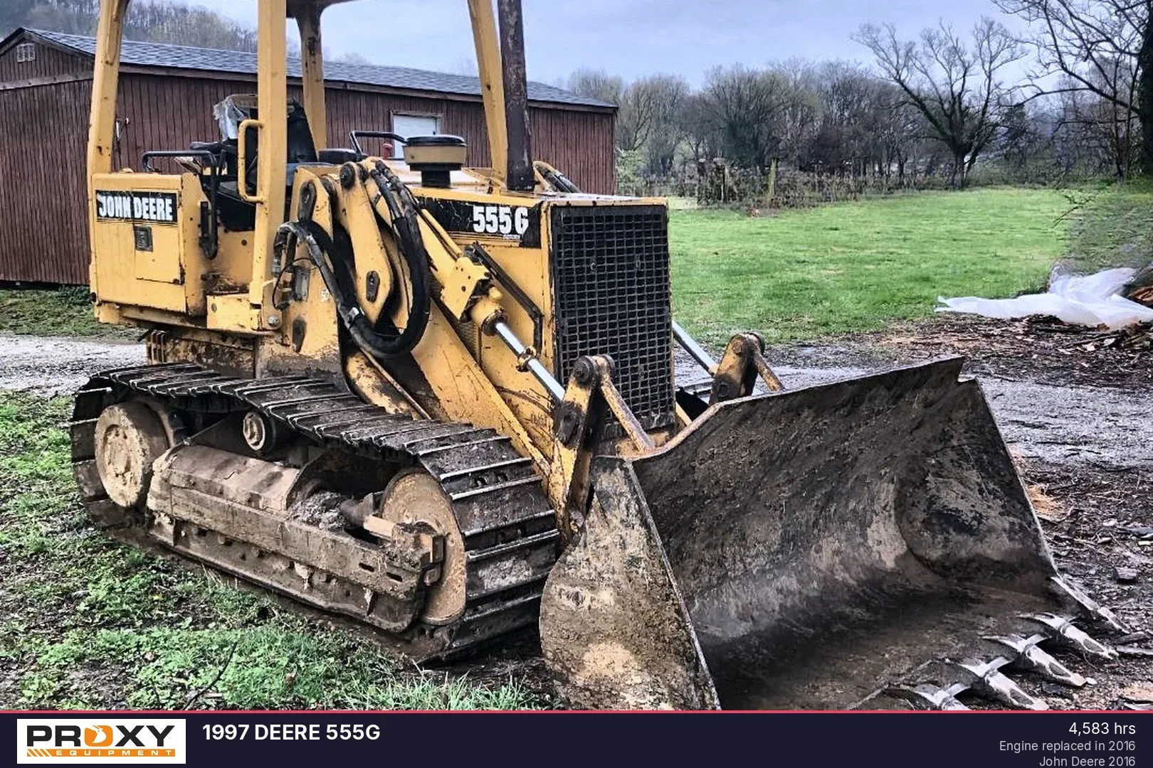 1997 John Deere 555G Equipment Image0