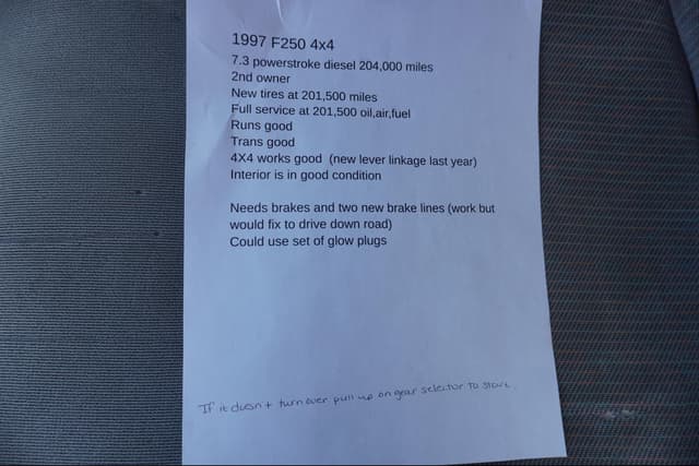 Image of Ford F-250 equipment image 4