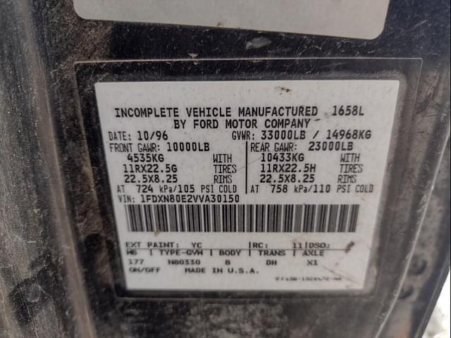Image of Ford L8501 equipment image 4