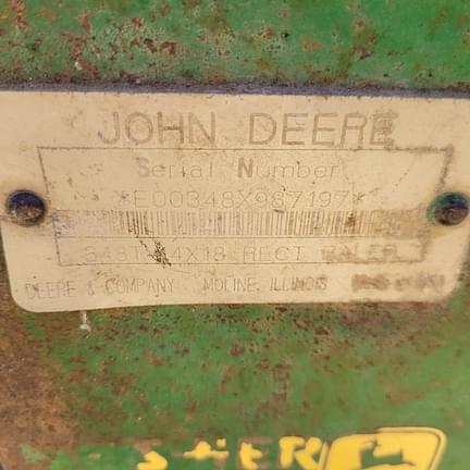 Image of John Deere 348 equipment image 4