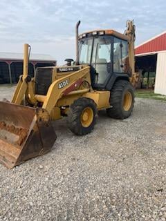 SOLD - 1997 John Deere 410E Stock No. C223010A Construction with 7,250 ...