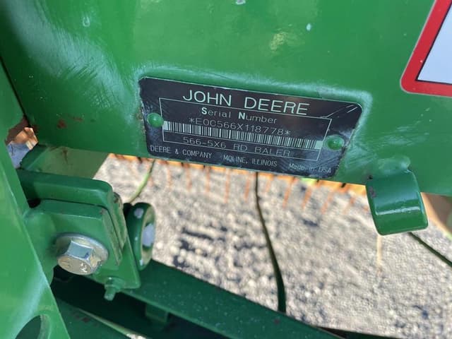 Image of John Deere 566 equipment image 1