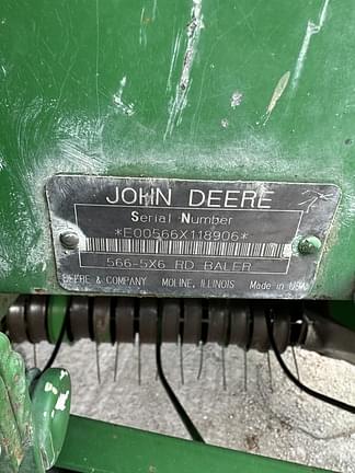 Image of John Deere 566 equipment image 4