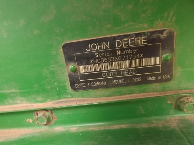 Image of John Deere 693 equipment image 4