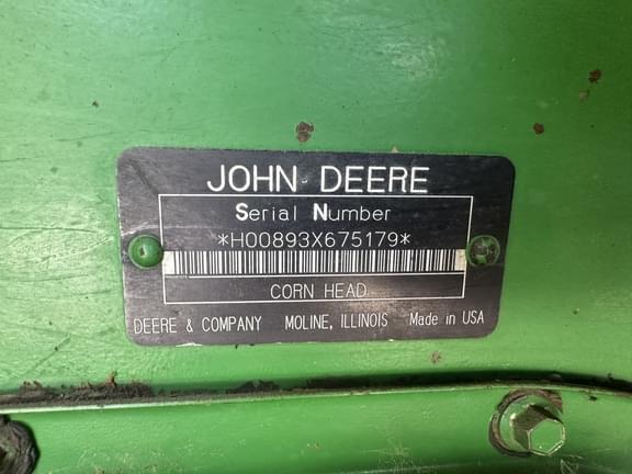 Image of John Deere 893 equipment image 1