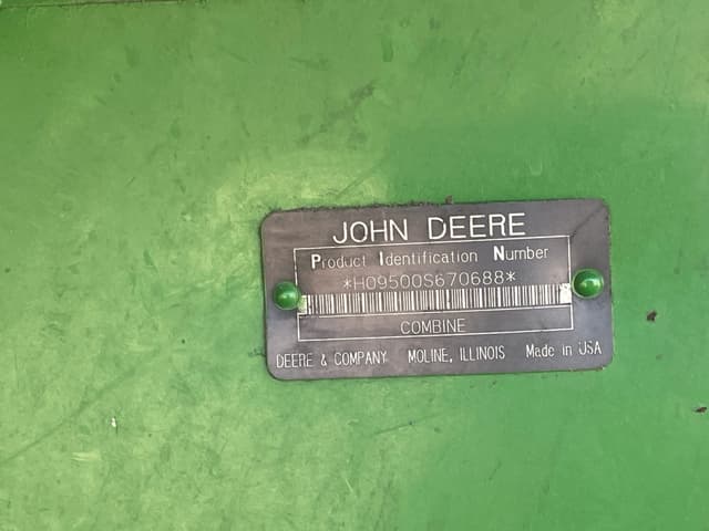 Image of John Deere SideHill 9500 equipment image 4