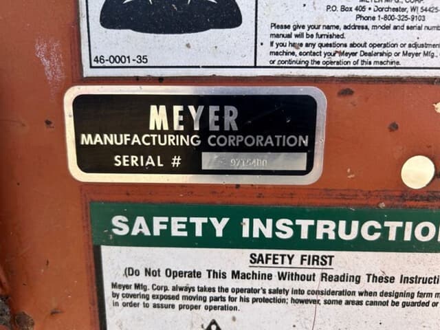 Image of Meyer 4516 equipment image 4