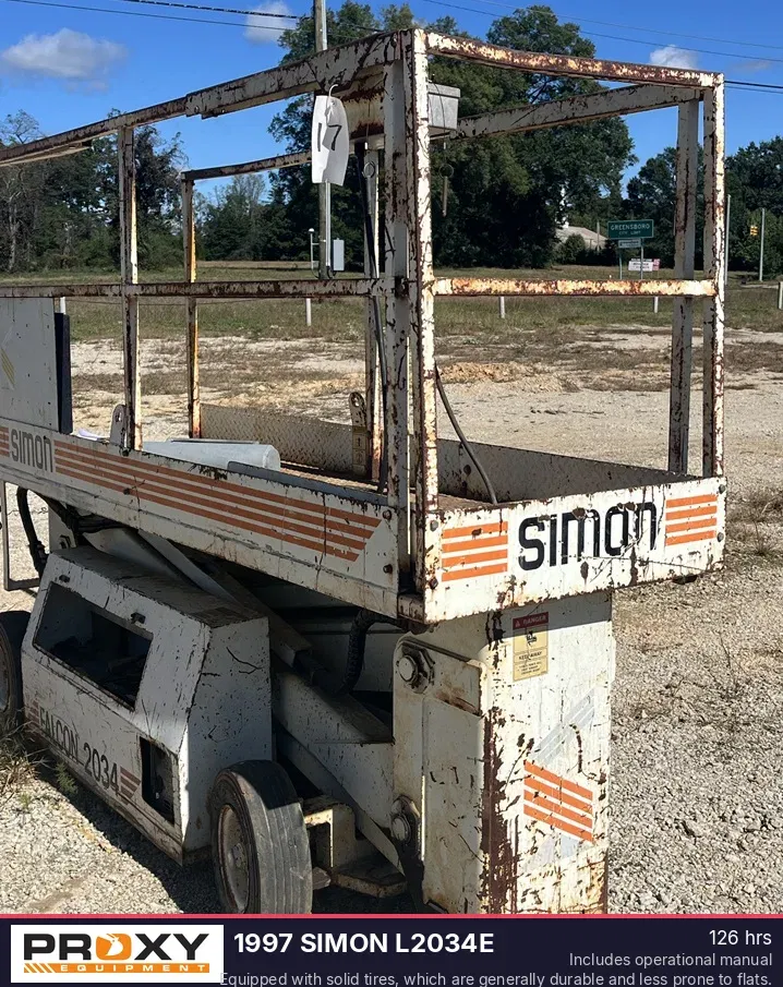 1997 Simon L2034E Equipment Image0
