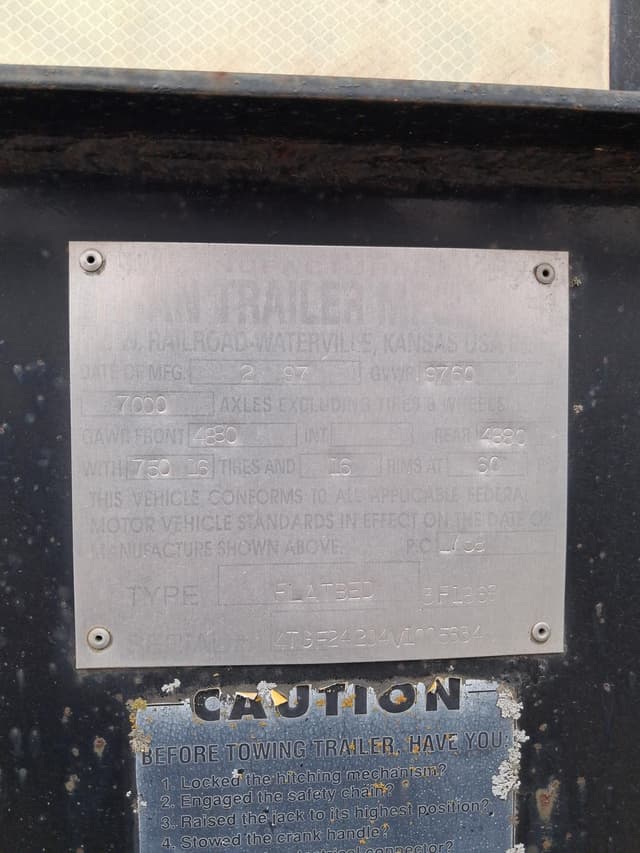 Image of Titan Trailer 3FL868 equipment image 4