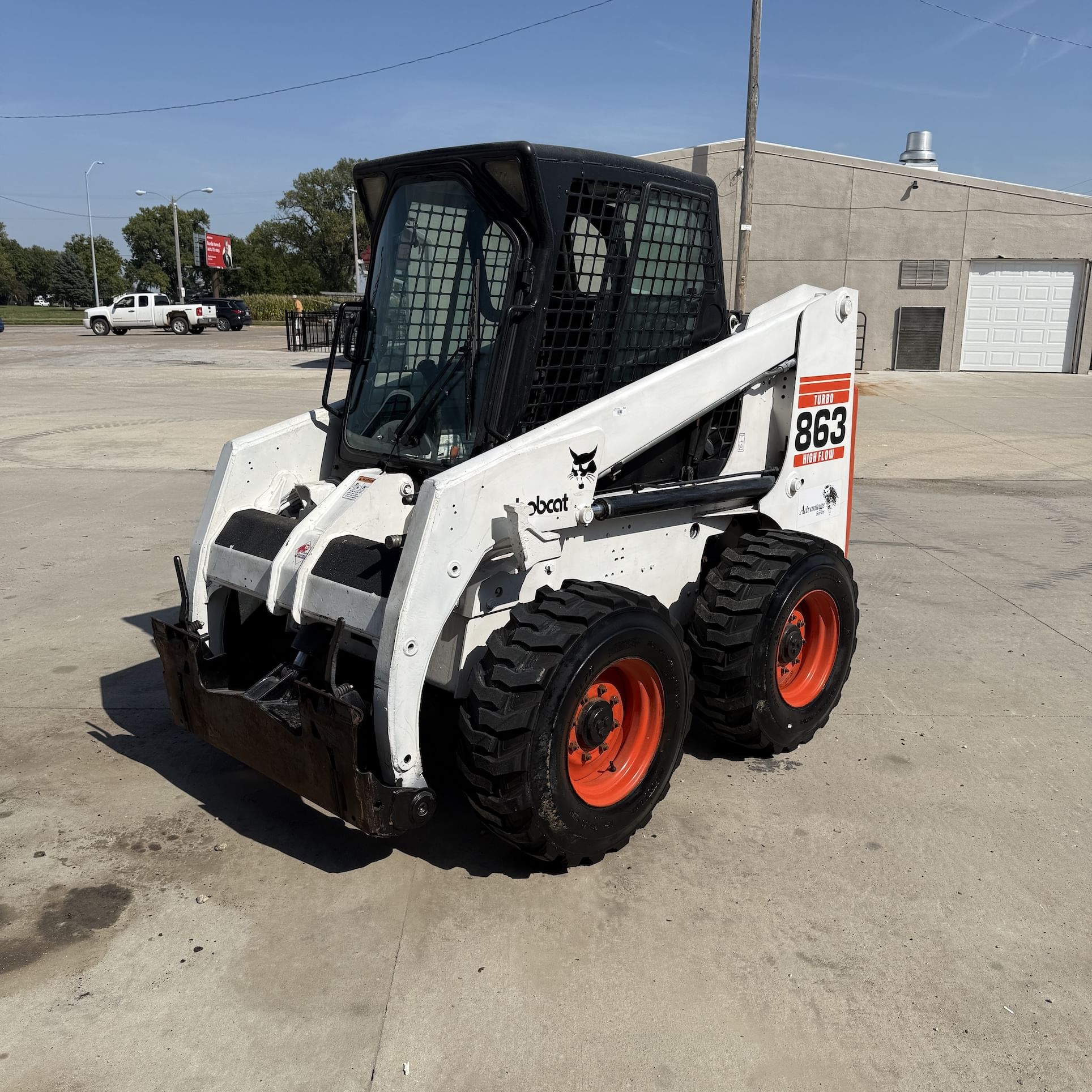 1998 Bobcat 863 Equipment Image0