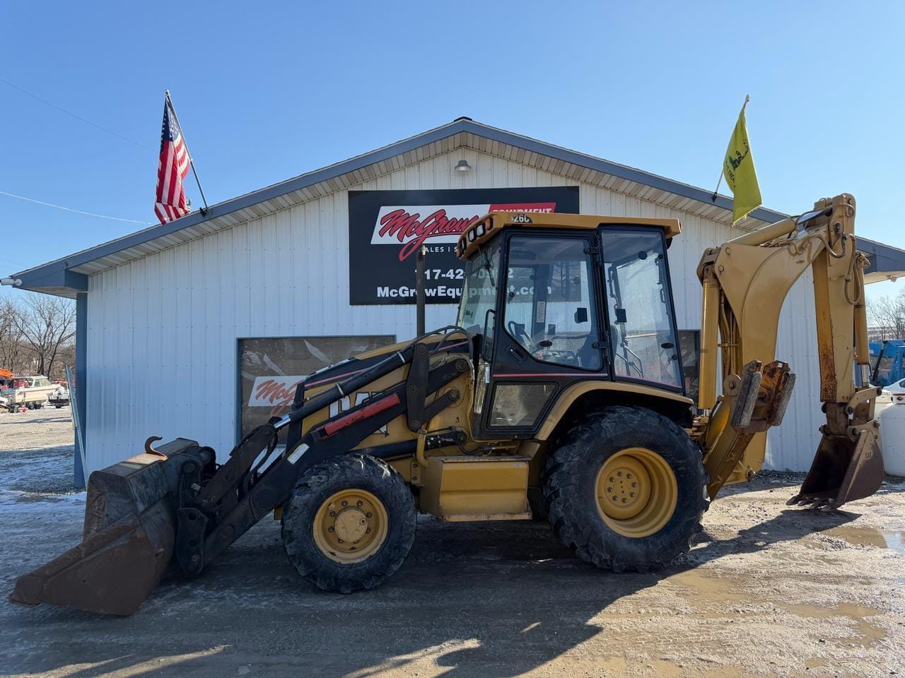 1998 Caterpillar 426C Equipment Image0