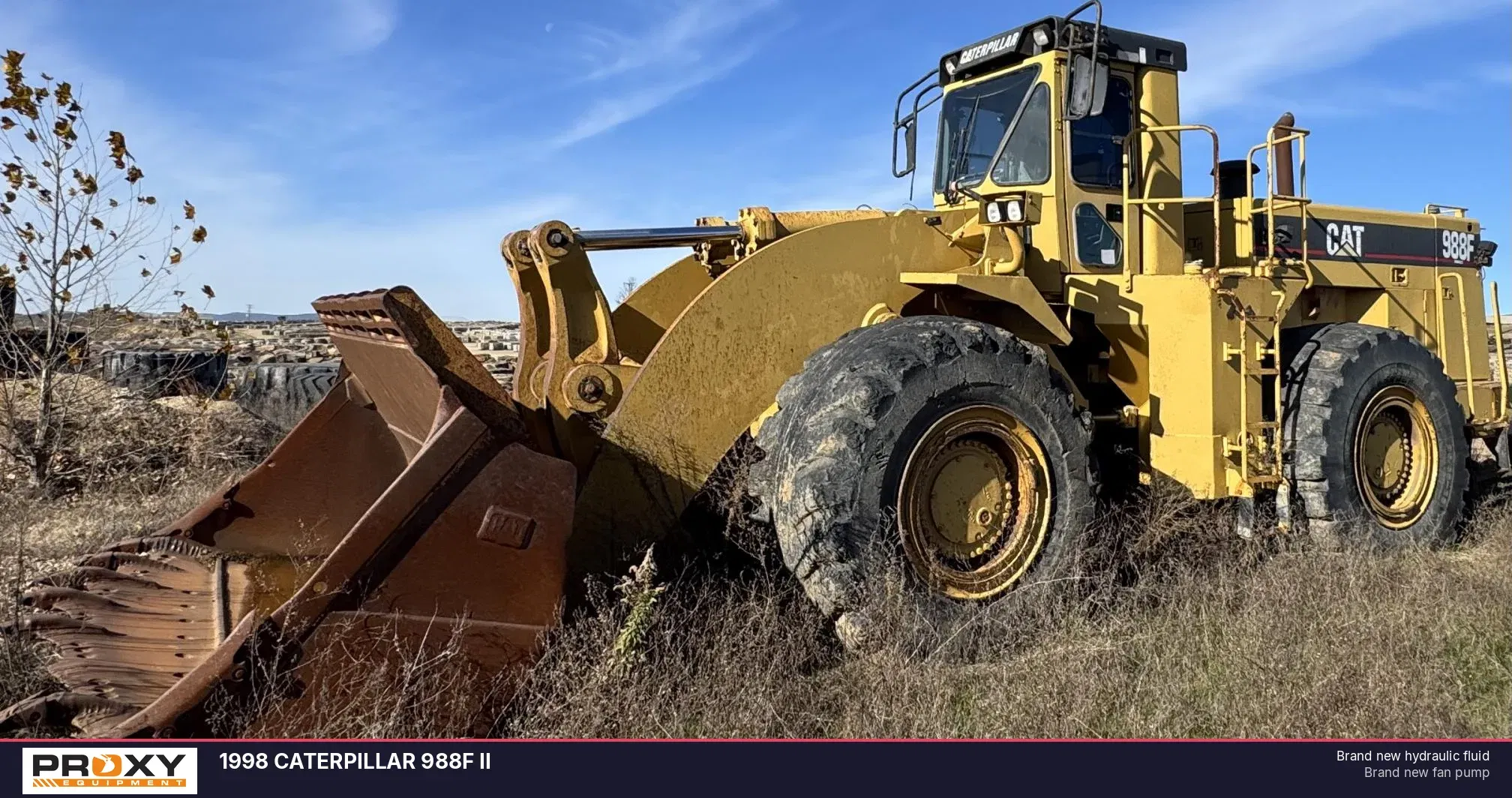 1998 Caterpillar 988F Series II Equipment Image0