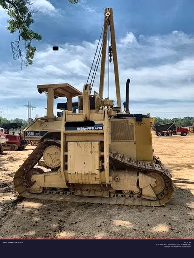 Image of Caterpillar D6M LGP equipment image 3