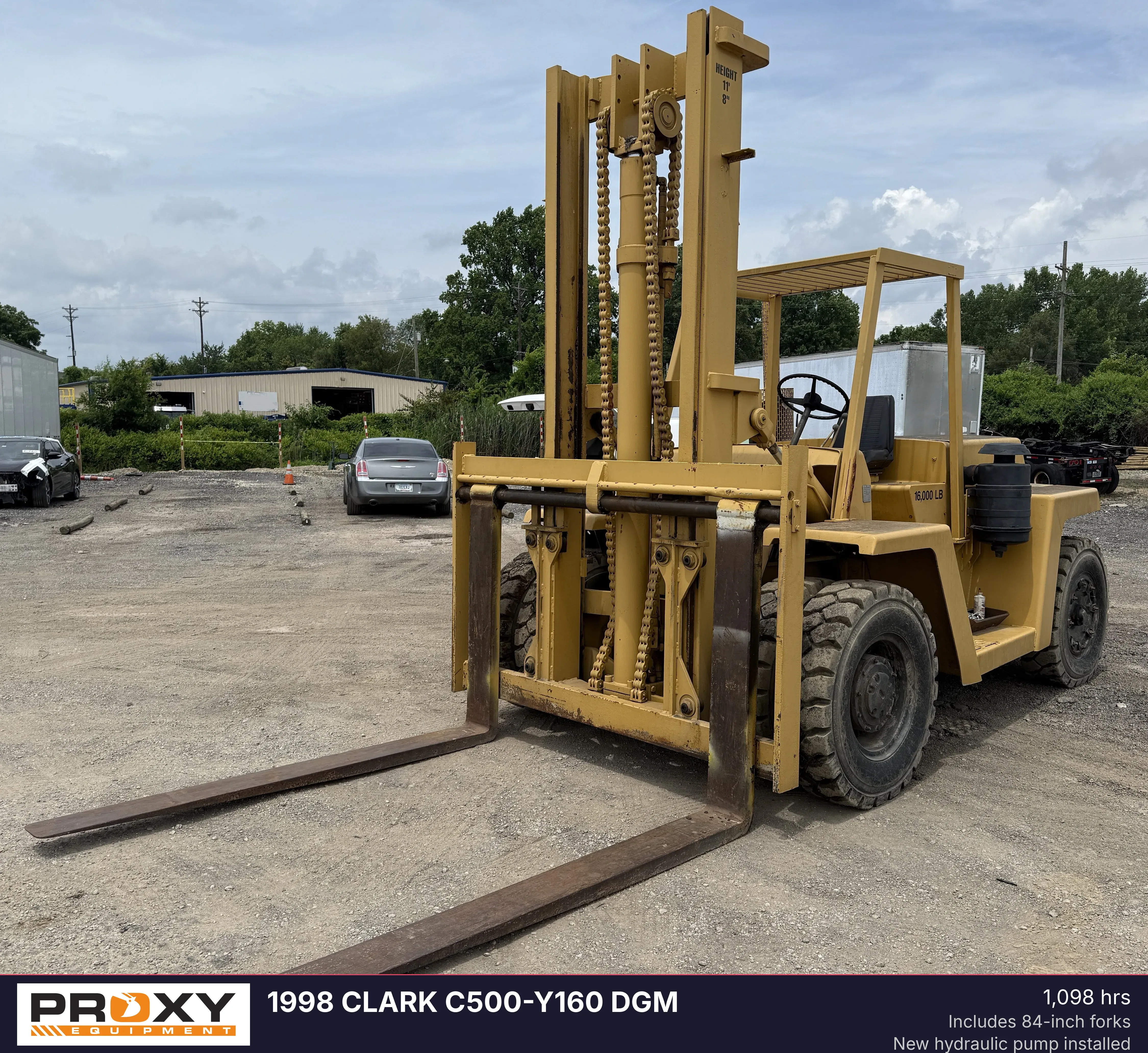 1998 Clark C500-Y160 Equipment Image0