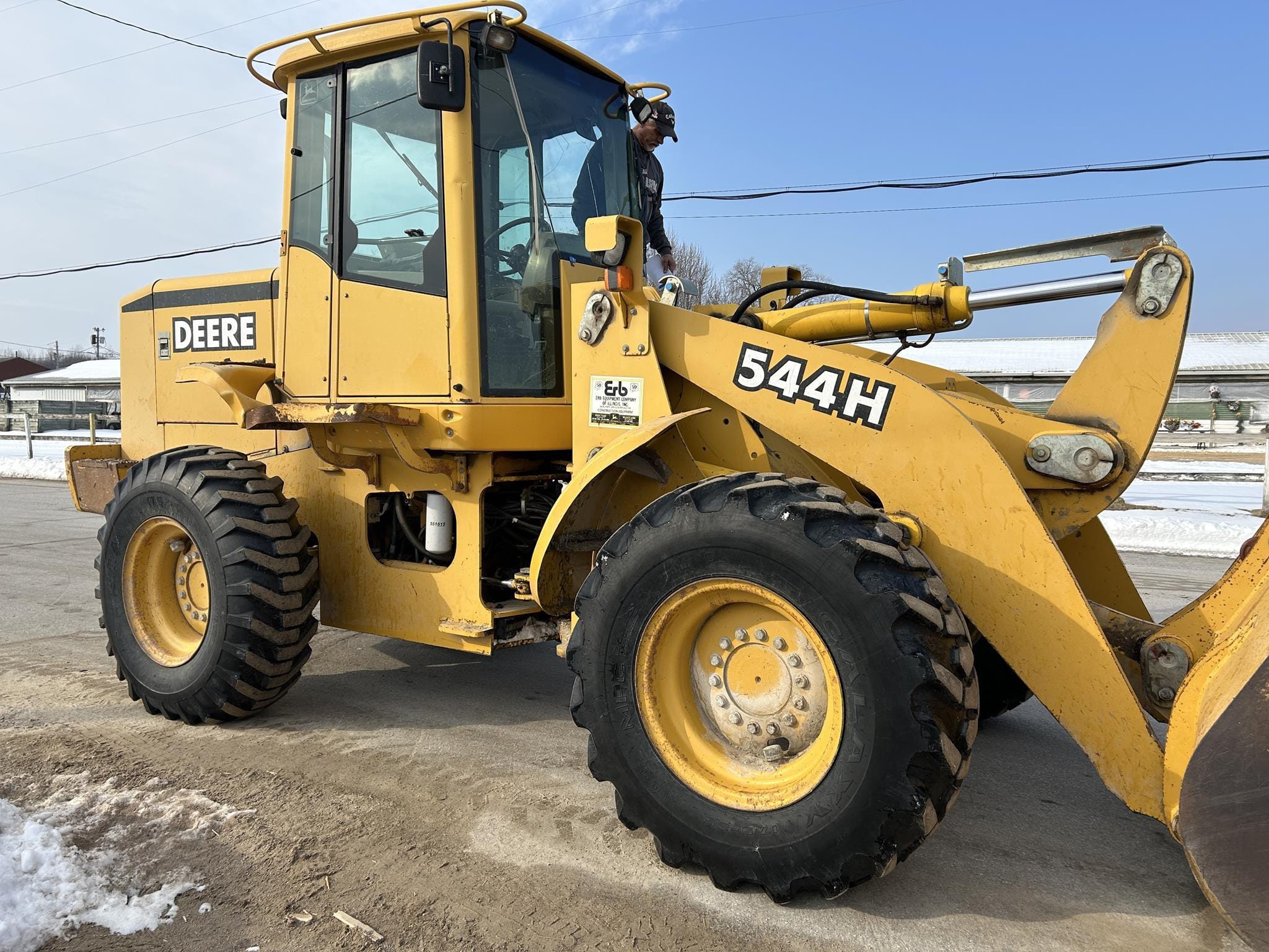 1998 John Deere 544H Equipment Image0