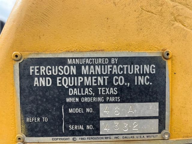 Image of Ferguson 46A equipment image 2