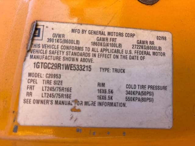 Image of GMC 2500 equipment image 2