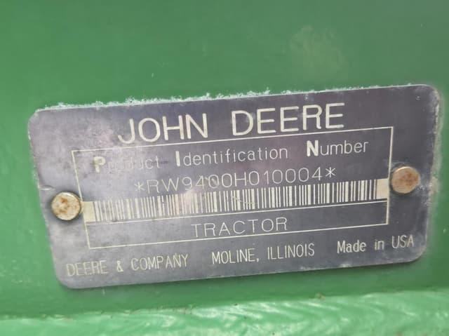 Image of John Deere 9400 equipment image 1