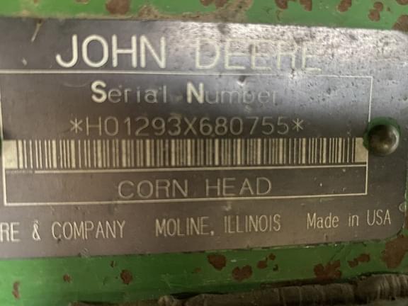 Image of John Deere 1293 equipment image 2