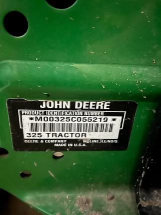 Image of John Deere 325 equipment image 4