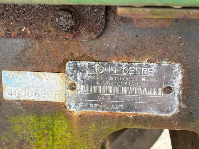 Image of John Deere 5410 equipment image 4