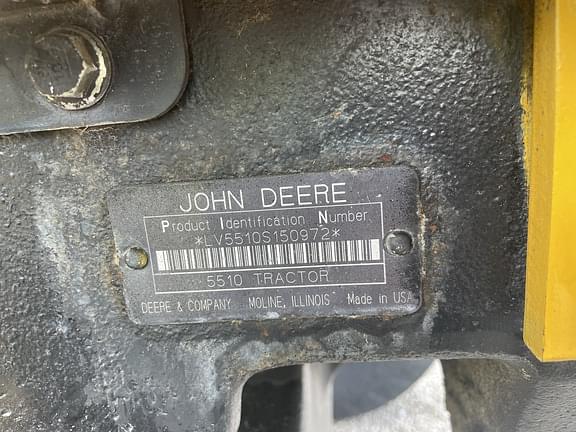 Image of John Deere 5510 equipment image 4