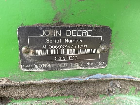 Image of John Deere 693 equipment image 1