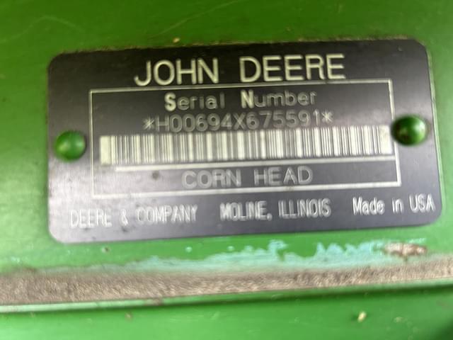 Image of John Deere 694 equipment image 4