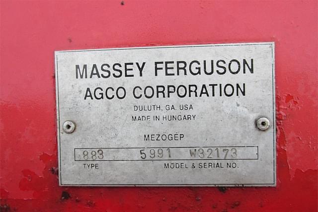 Image of Massey Ferguson 883 equipment image 3