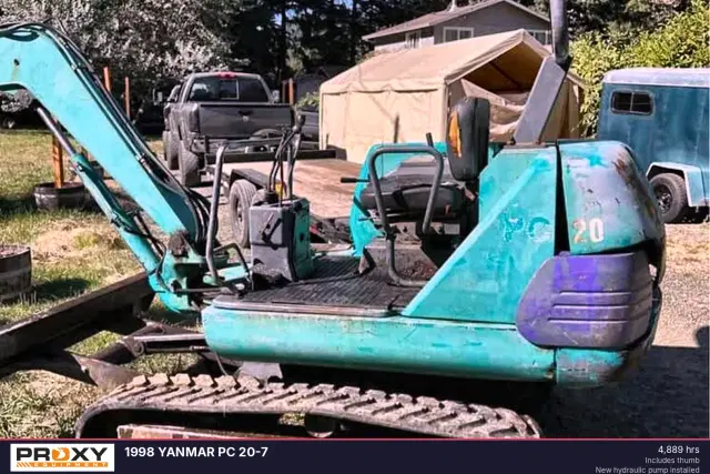 Image of Komatsu PC20-7 equipment image 1