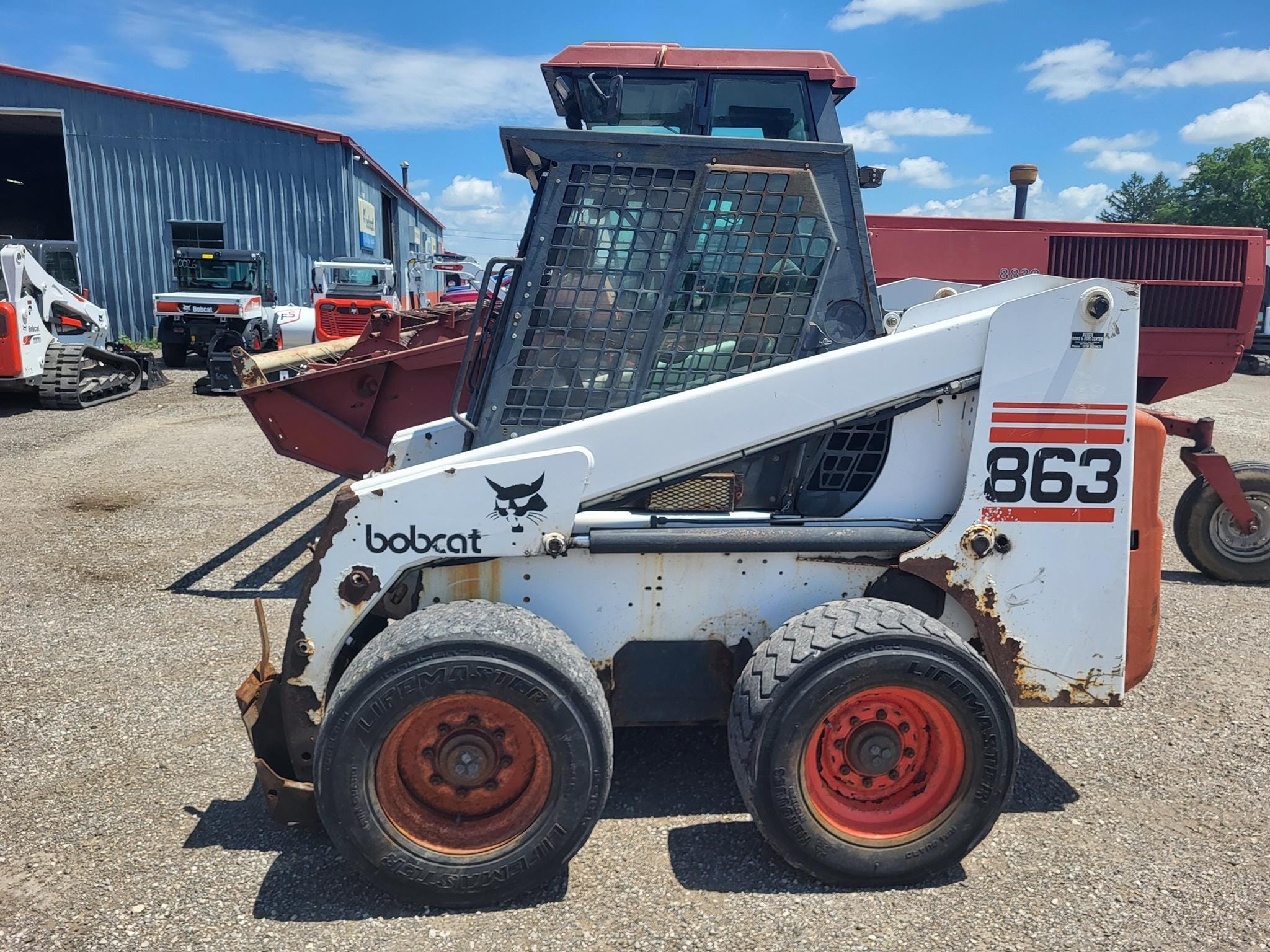1999 Bobcat 863 Equipment Image0