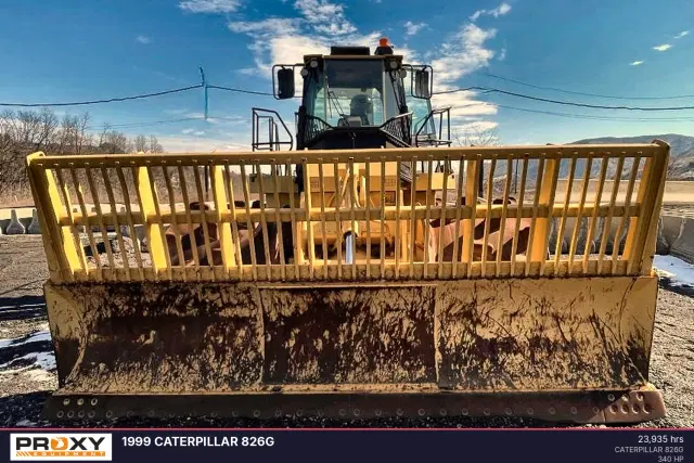 Image of Caterpillar 826G equipment image 1